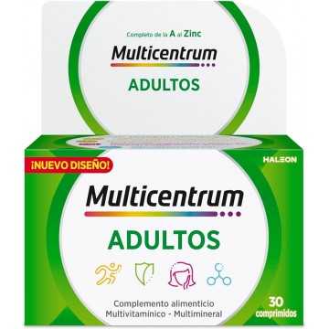 MULTICENTRUM C/LUTEINA 30 COMP