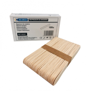 DEPRESOR LENGUA MADERA 100 UD