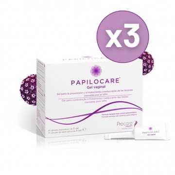 PAPILOCARE GEL VAGIN PACK 3 UD