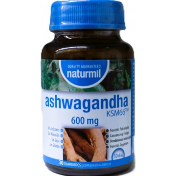 DIETMED ASHWAGANDHA KSM66 600MG 30 COMP (NATURMIL)